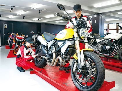 【来校型】一級特別メニュー DUCATI スクランブラー外部診断機使用整備体験 のイメージ