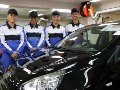 【来校型】国際自動車整備科(留学生) のイメージ