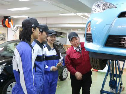 【来校型】国際自動車整備科(留学生) のイメージ