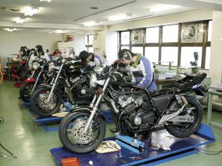 二輪自動車整備科 のイメージ