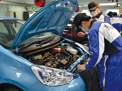 【来校型】大人気!FCV(燃料電池・次世代燃料自動車)の整備体験!! のイメージ