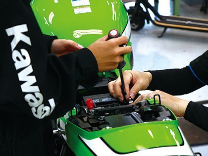 【来校型】kawasaki ZH2日常整備体験 のイメージ