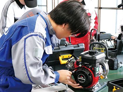 【来校型】小型エンジン整備体験 のイメージ
