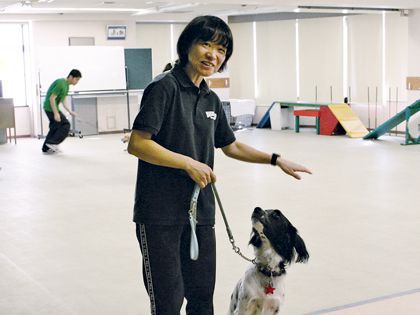 ペット総合科 ドッグトレーナーコース ワンちゃんのしつけ体験教室【仲川先生】 のイメージ