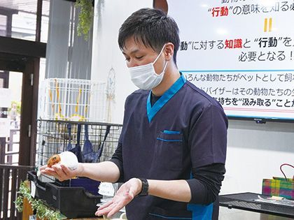 【来校型】動物看護科 体験授業〜愛玩動物学編〜 のイメージ