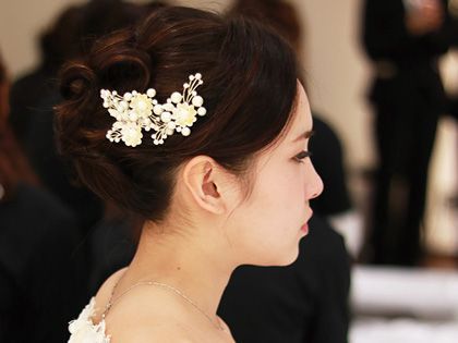 ウエディングヘアー飾りを創ろう! のイメージ