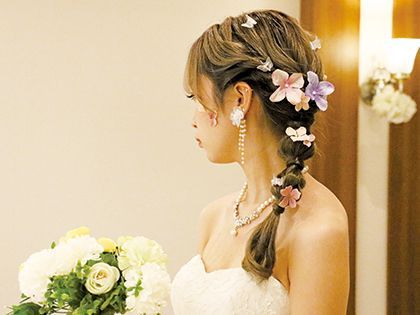 【来校型】大人気！ヘアーアレンジ＆ドレス試着体験 のイメージ
