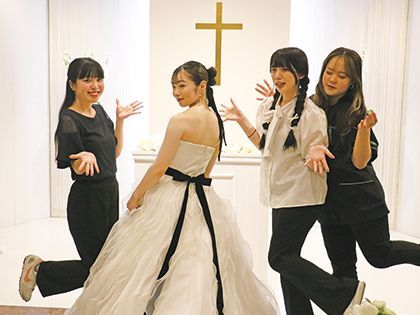 【来校型】大人気！ヘアーアレンジ＆ドレス試着体験 のイメージ