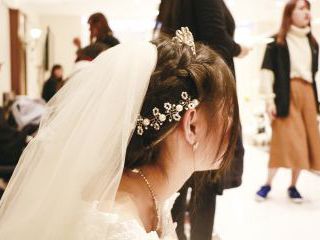 カット カラー ワインディング ブライダルヘアアレンジ体験 のイメージ