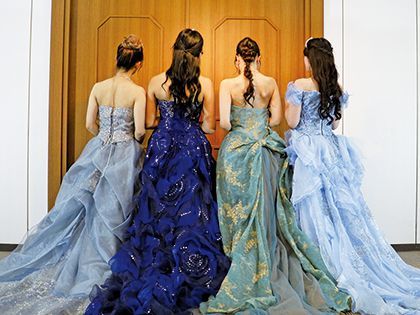 【来校型】美容科＆ブライダルホテル科コラボ！ヘアーアレンジ＆ドレス試着体験 のイメージ