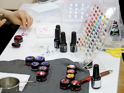 【来校型】パーツ乗せ放題★ネイルアート体験 のイメージ