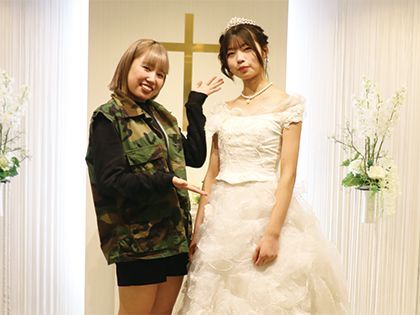 【来校型】美容科×ブライダルホテル科コラボ！ヘアーアレンジ＆ドレス試着体験 のイメージ