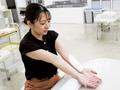 【来校型】美白パック体験～ツルツル・明るい肌を実感しよう！～ のイメージ